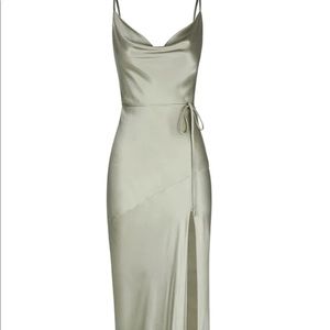 Shona Joy La Lune Bias Cowl Maxi Dress